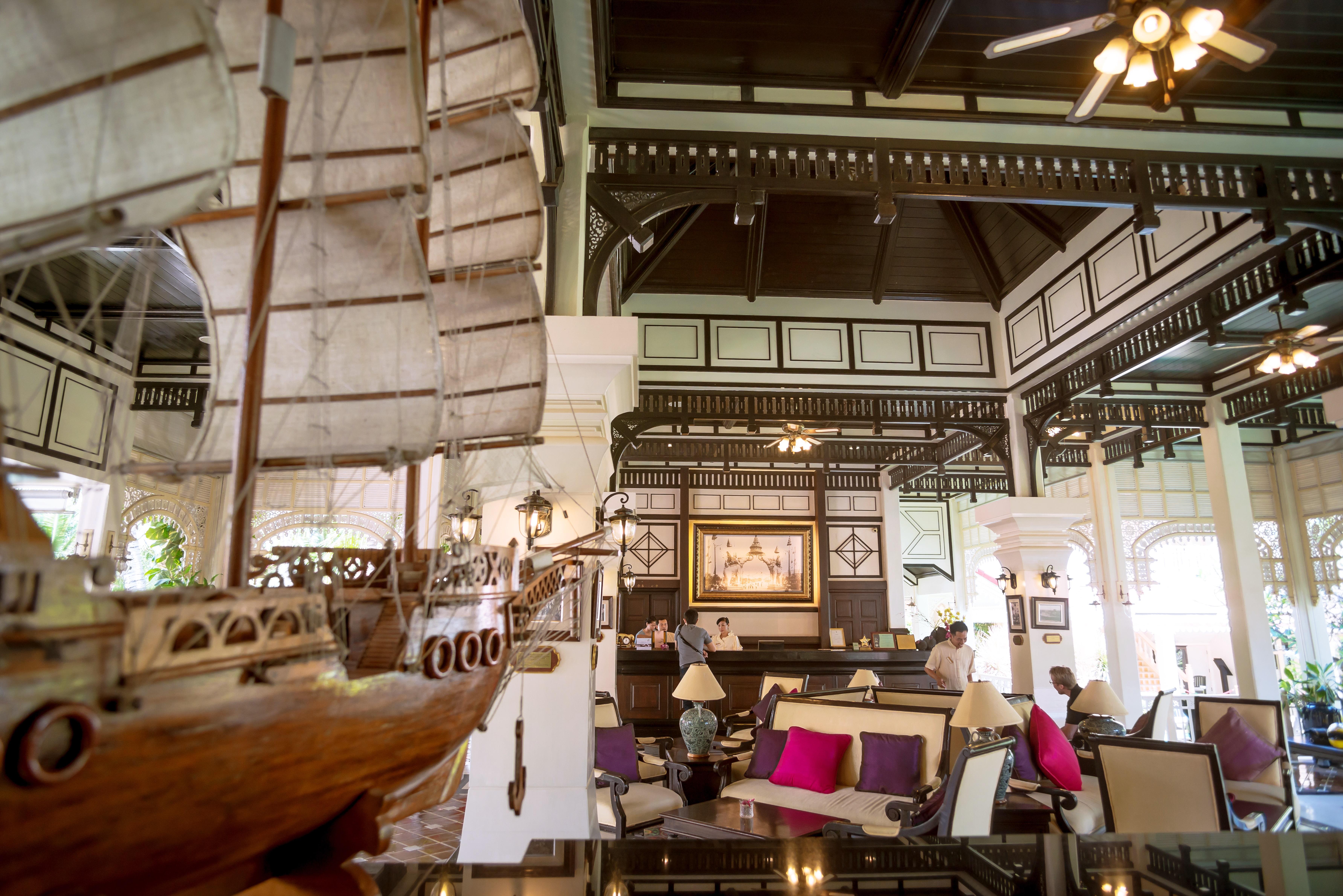 Wora Bura Hua Hin Resort & Spa Екстер'єр фото Interior of the restaurant